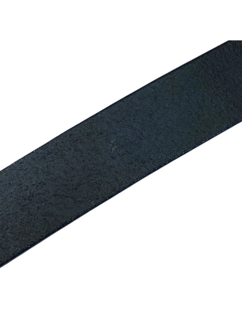 Fendi FF Logo Buckle Belt Leather Gray Practical